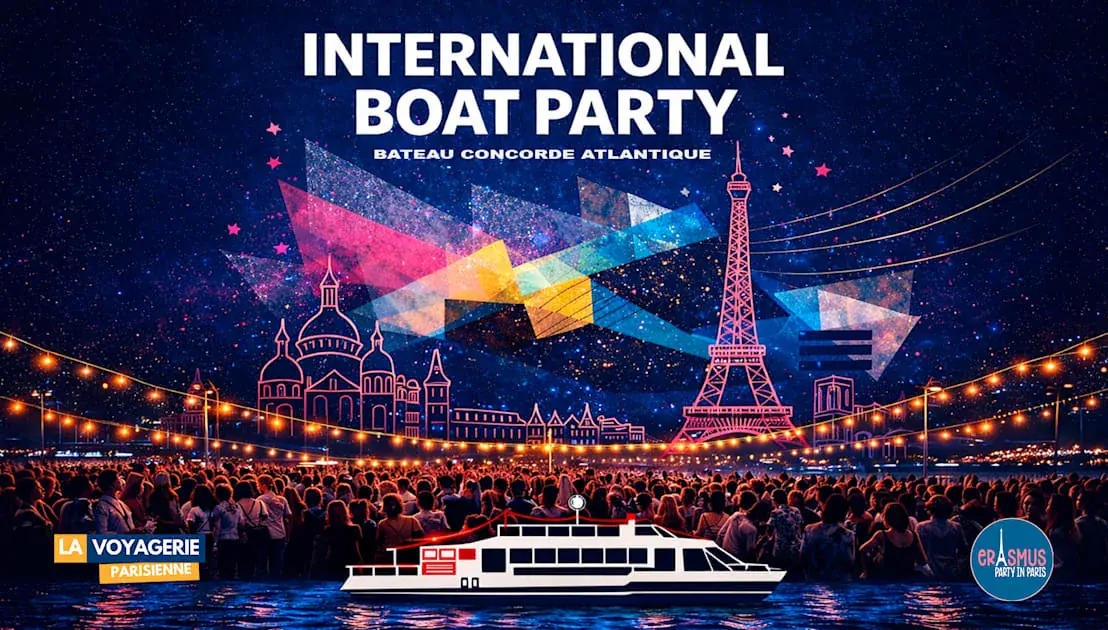International Erasmus Boatparty! 03 / 10 / 2026
