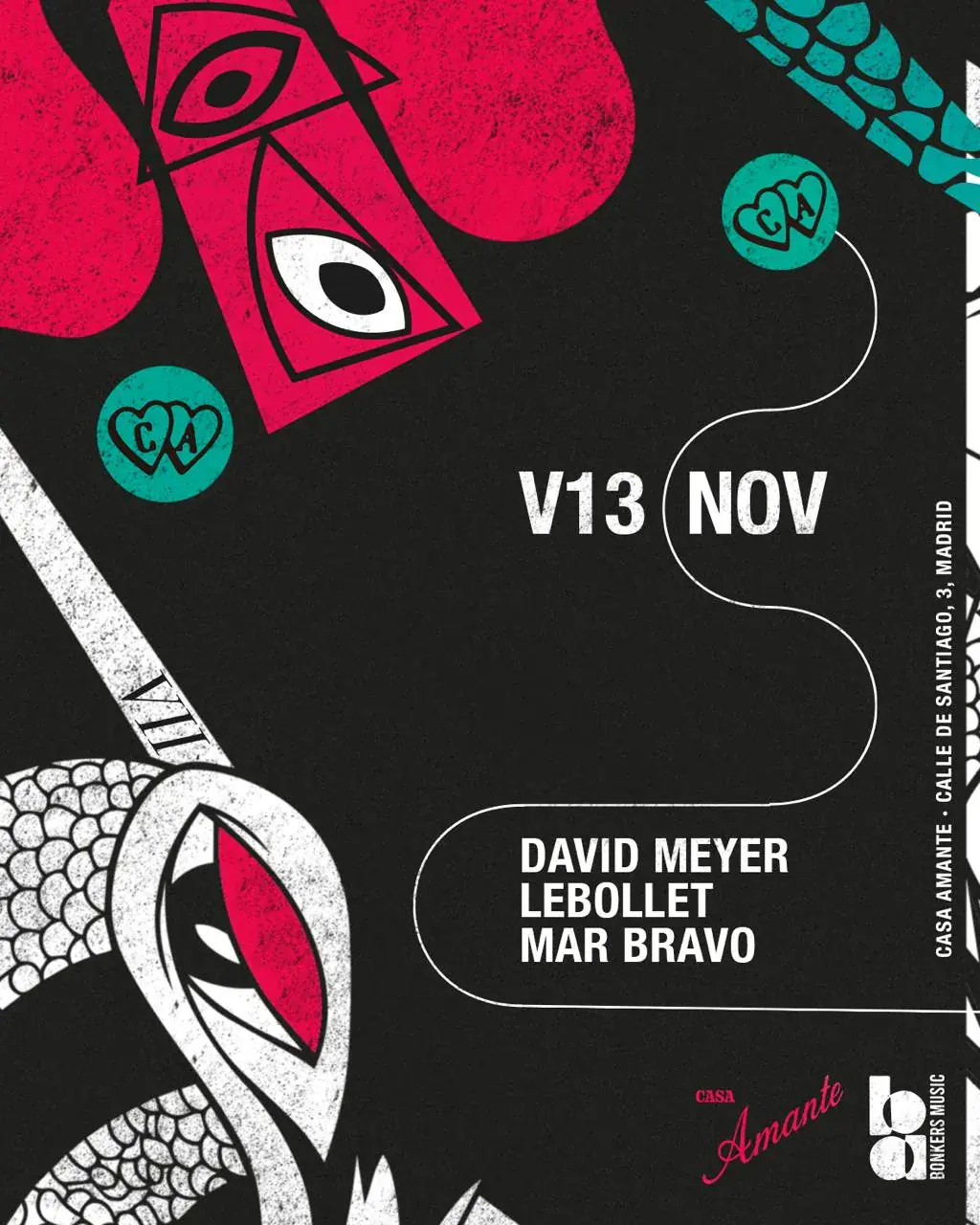 Bonkers Music Anniversary VII at Casa Amante