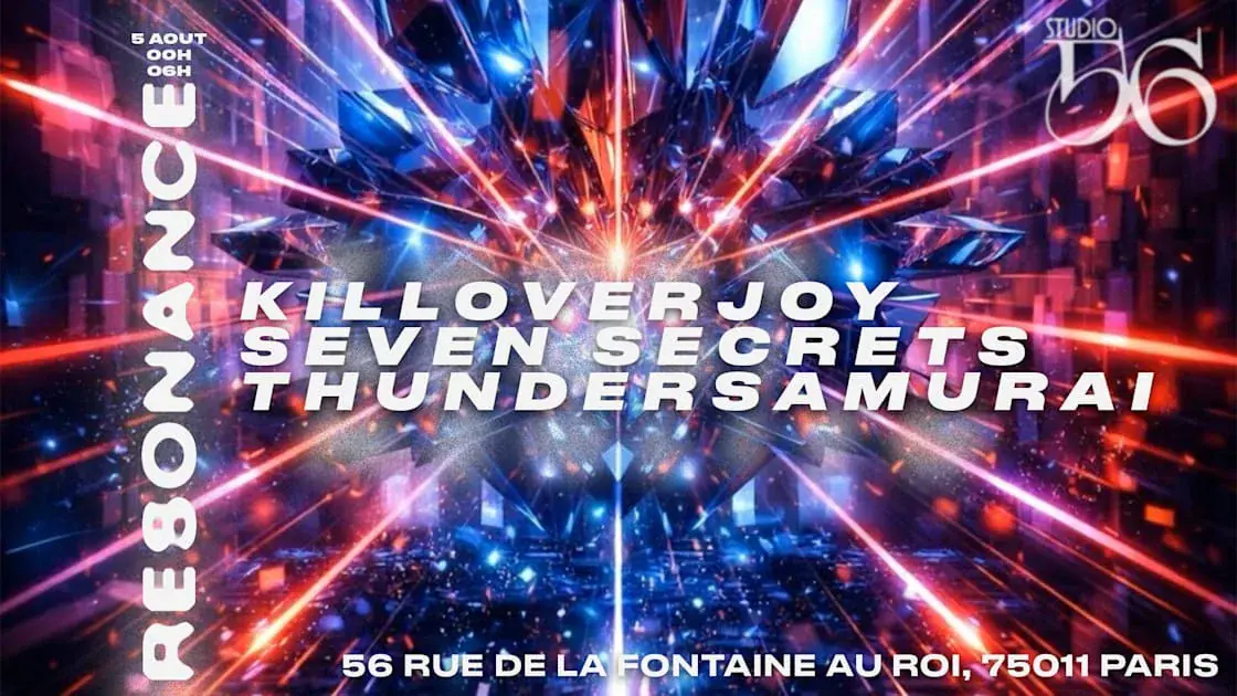 Resonance W / Killoverjoy, Seven Secrets, Thundersamurai