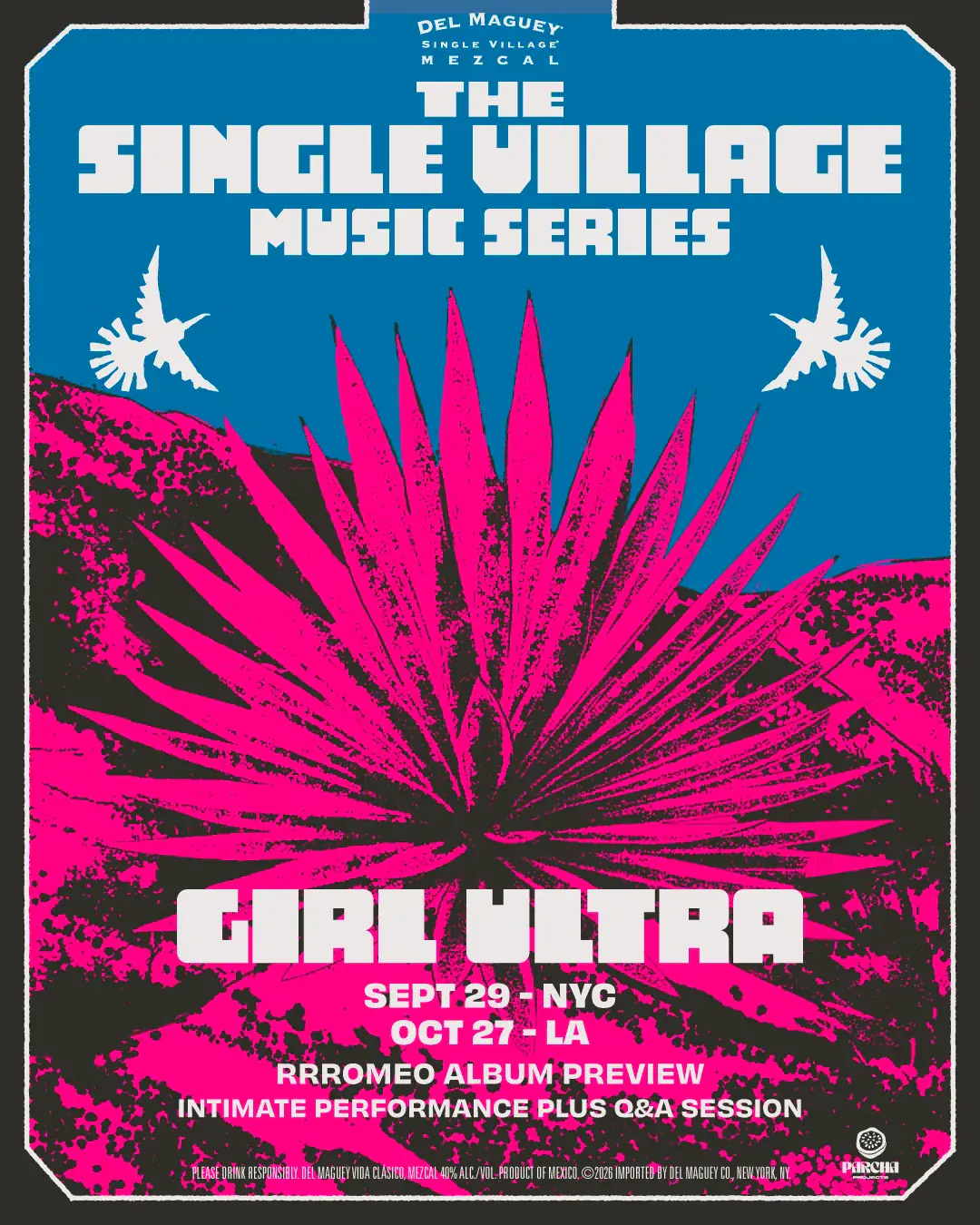 Del Maguey Single Village Music Series mit Girl Ultra