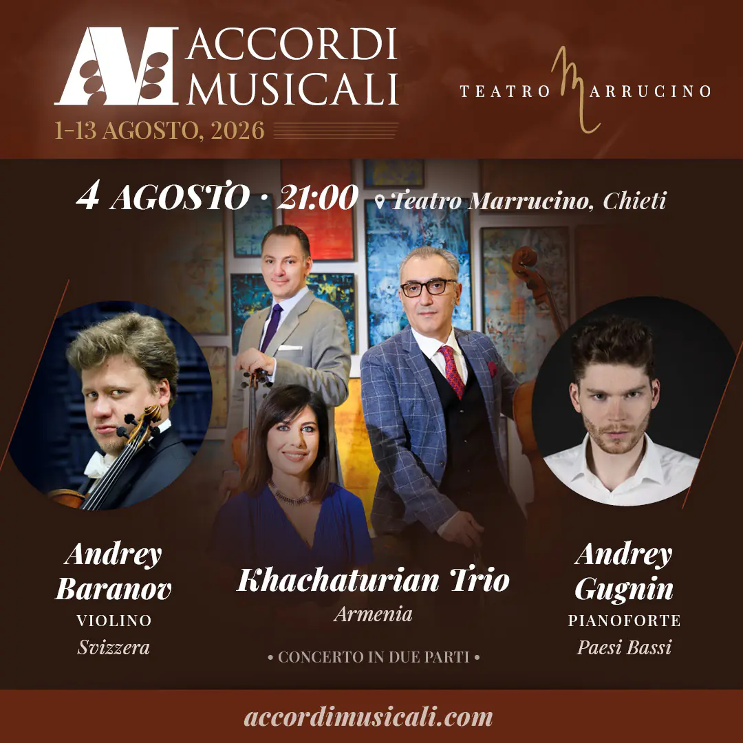 Accordi Musicali Festival - Andrey Baranov, Andrey Gugnin, Khachaturian Trio