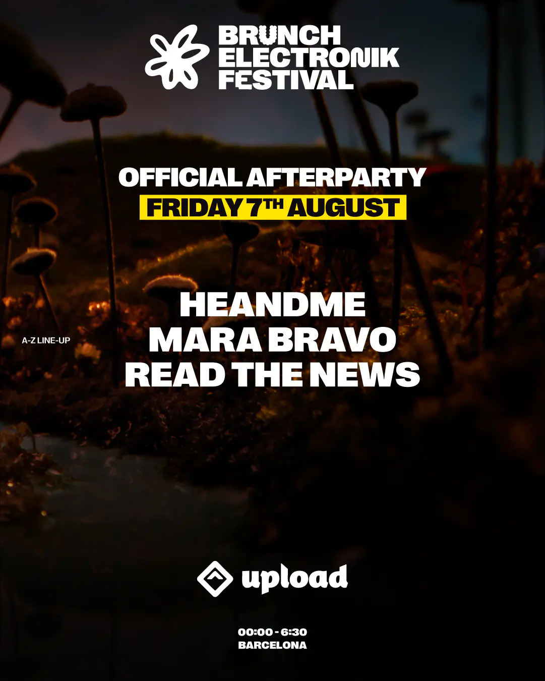 Friday - Upload - Official Afterparty Brunch Electronik Festival