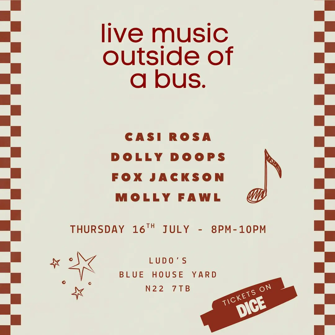 Live Music outside a Bus