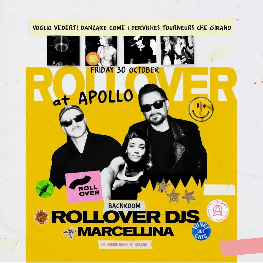 Rollover Milano au Backroom
