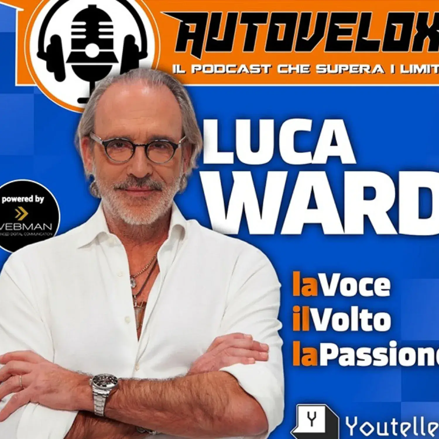 Luca Ward: la voce, il volto, la passione - Autovelox Live Podcast