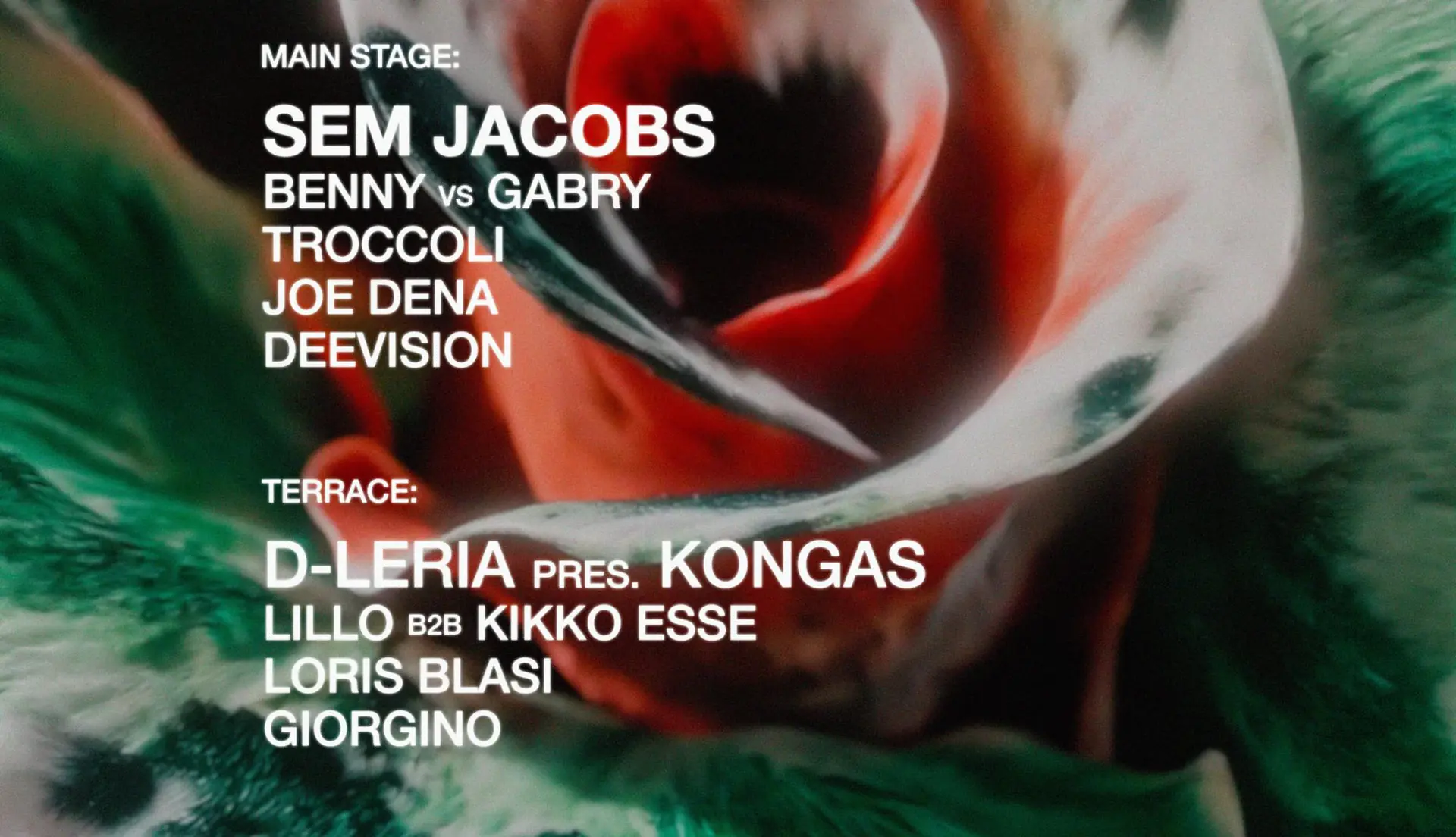25.4 ÏTERUM w/ SEM JACOBS + GIUSEPPE D-LERIA pres. KONGAS