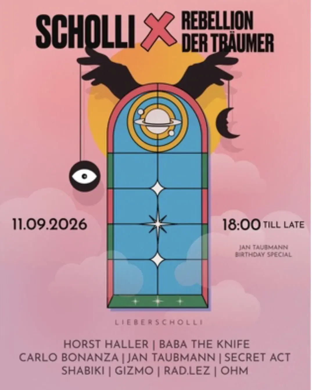 Scholli x Rebellion der Träumer* OPEN AIR & INDOOR