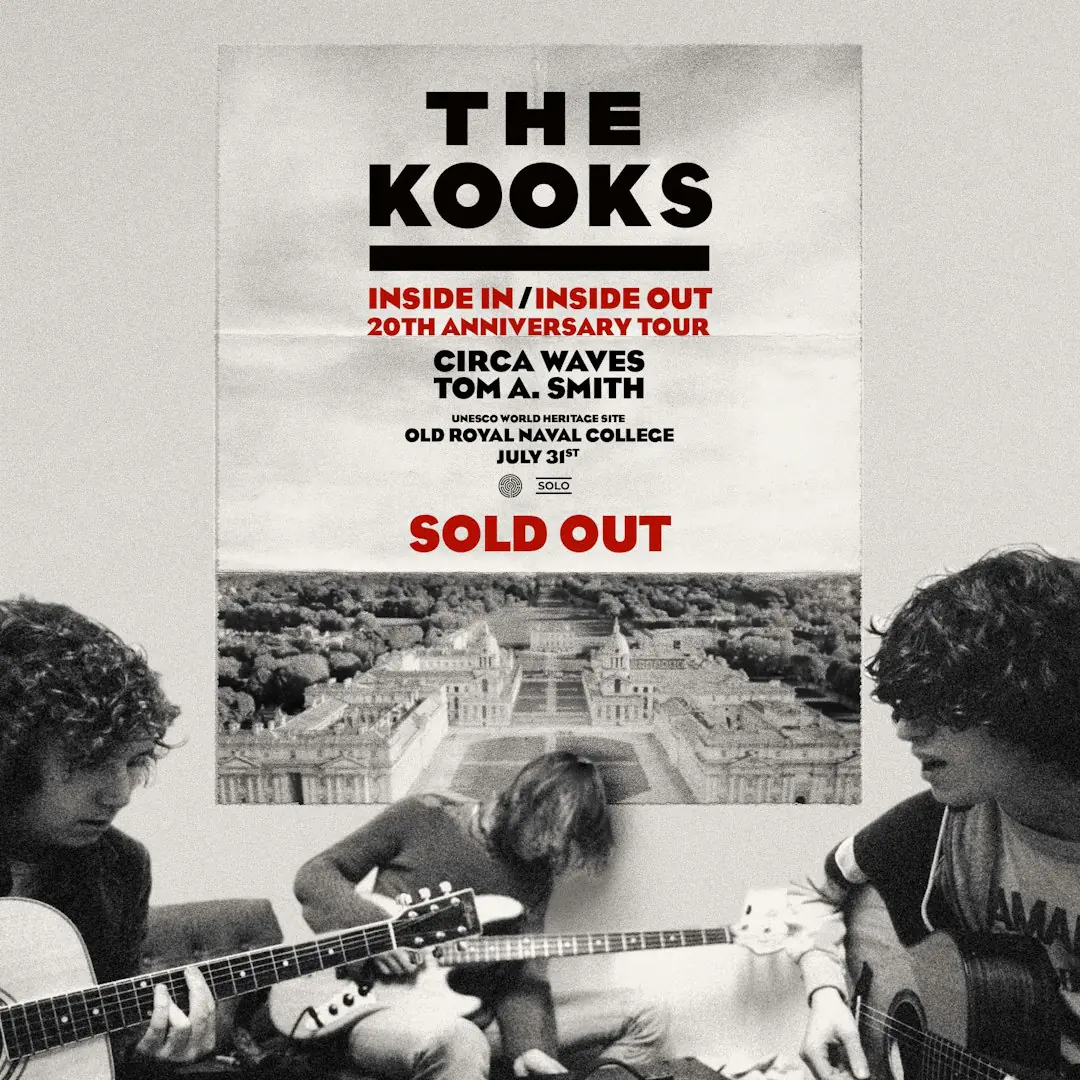 The Kooks 20 Years of Inside In / Inside Out London