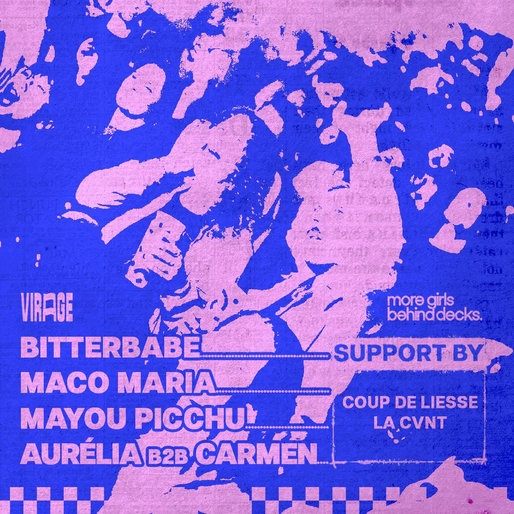 MORE GIRLS BEHIND DECKS x LVDM: BITTERBABE, MACO MARIA