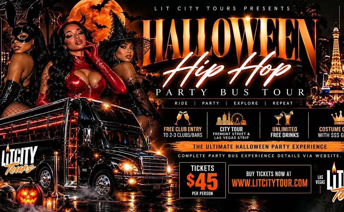 Las Vegas Halloween Hip Hop Party Bus Tour