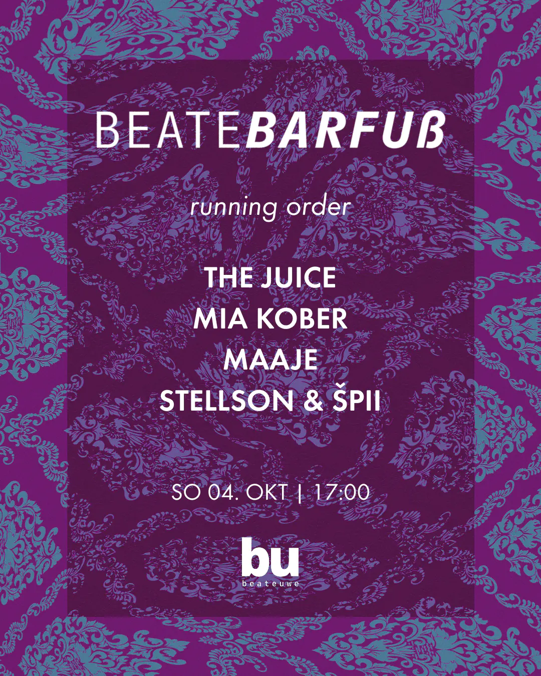 Beate Barfuß / / / The Juice Mia Kober Maaje Stellson & Špii