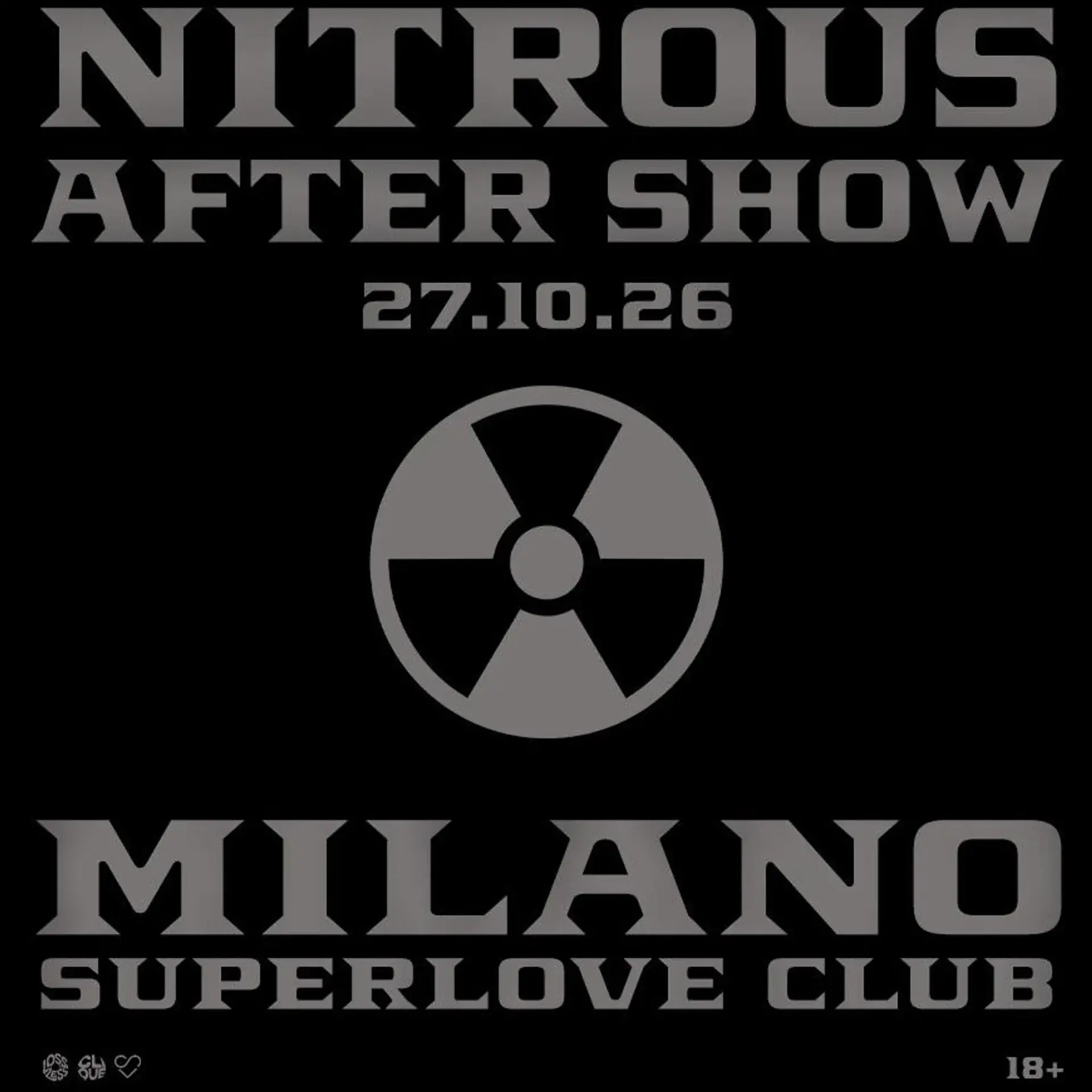 NITROUS AFTER SHOW @ SUPERLOVE MILANO