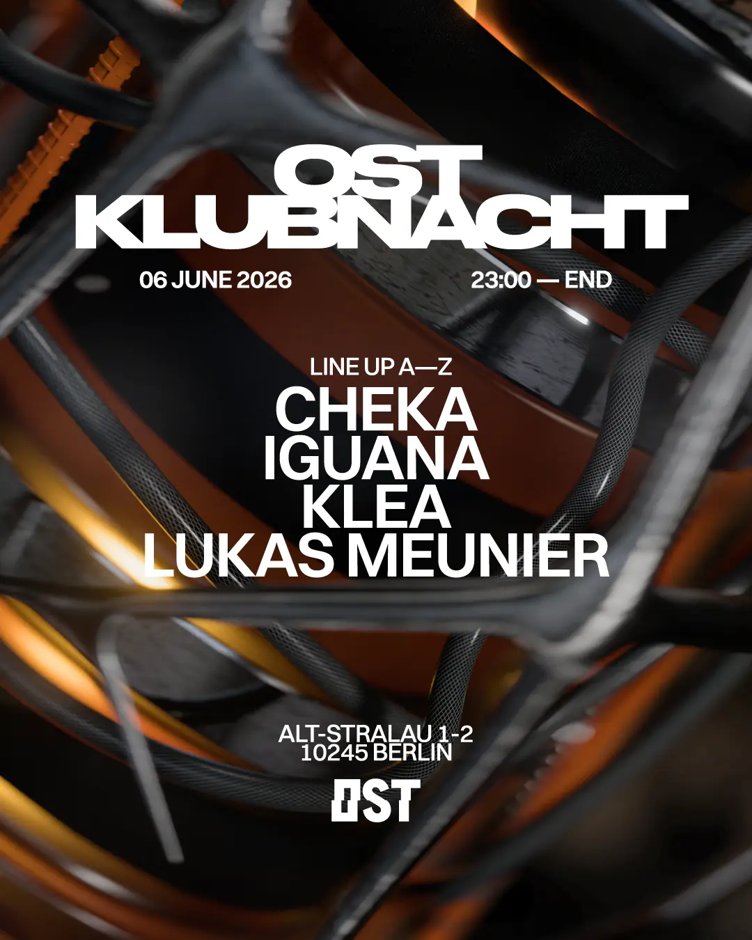 OST Clubnacht w. Lukas Meunier, KLEA, Iguane