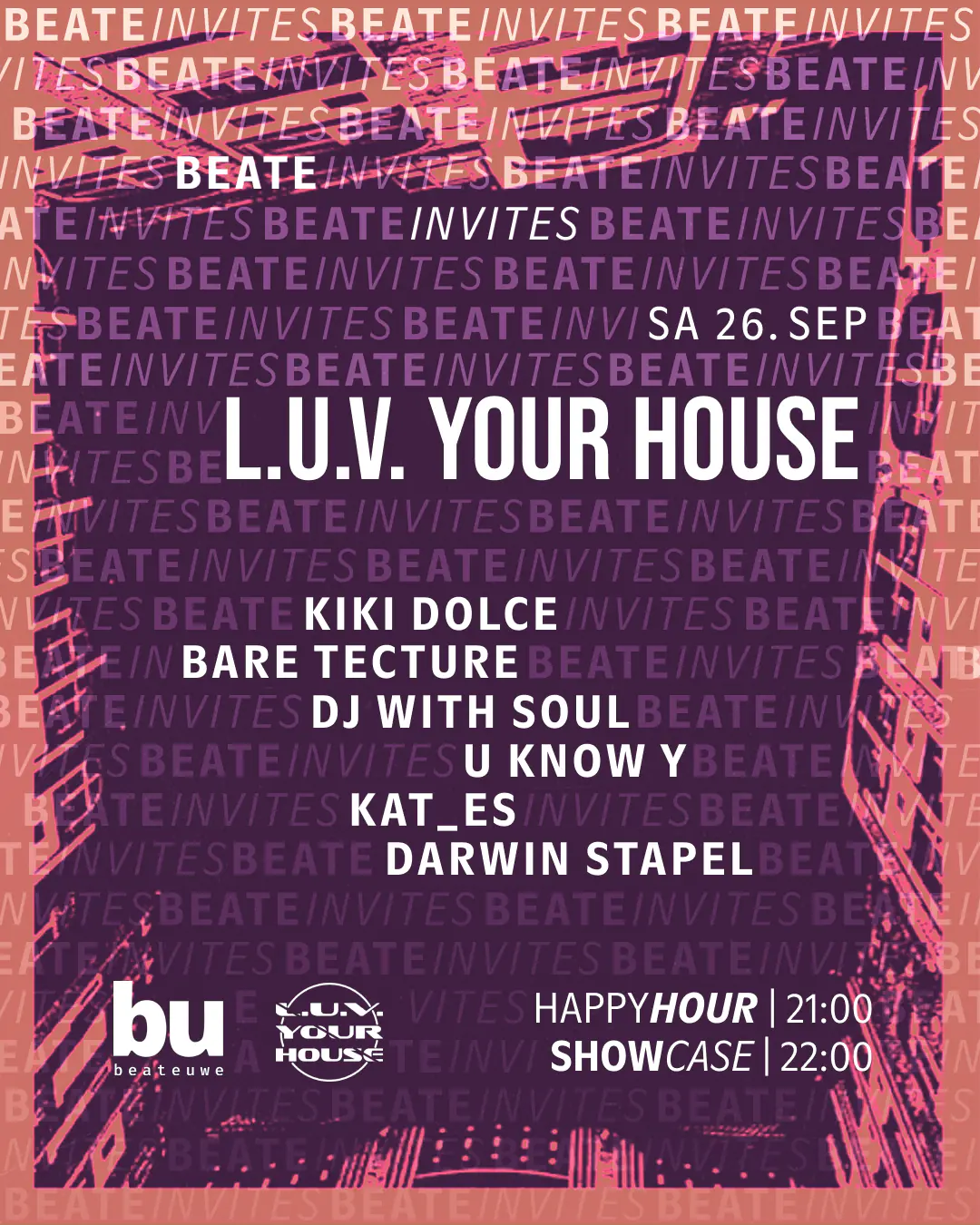 Beate Invites / / / L.U.V. YOUR HOUSE