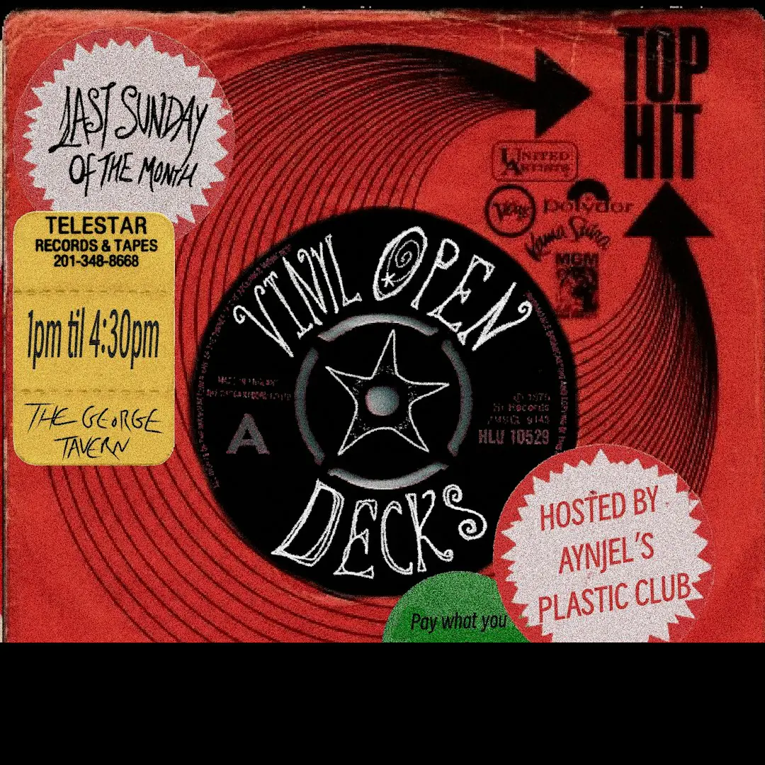 Vinyl Open Decks w / Aynjel’s Plastic Club