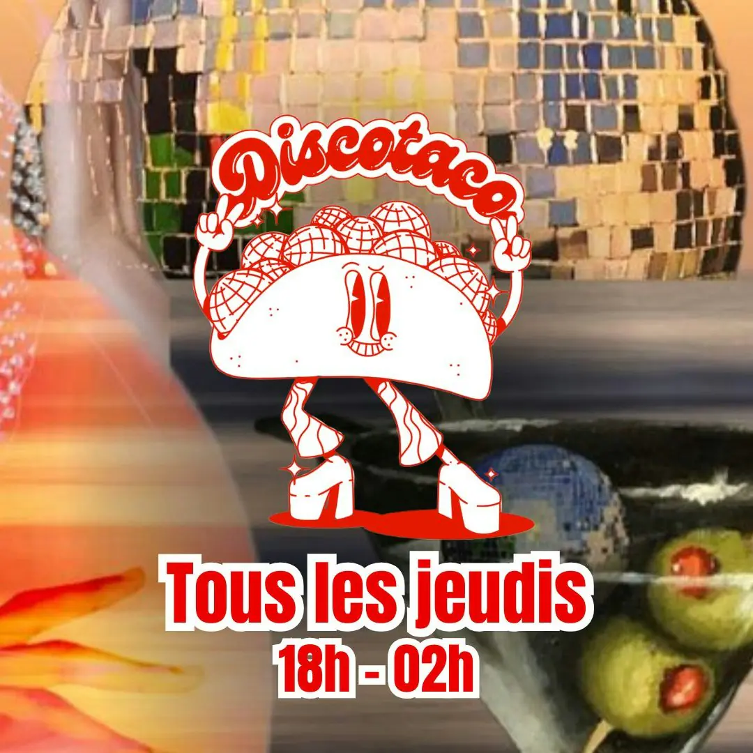 Discotaco: disco, paillettes & tacos partout!