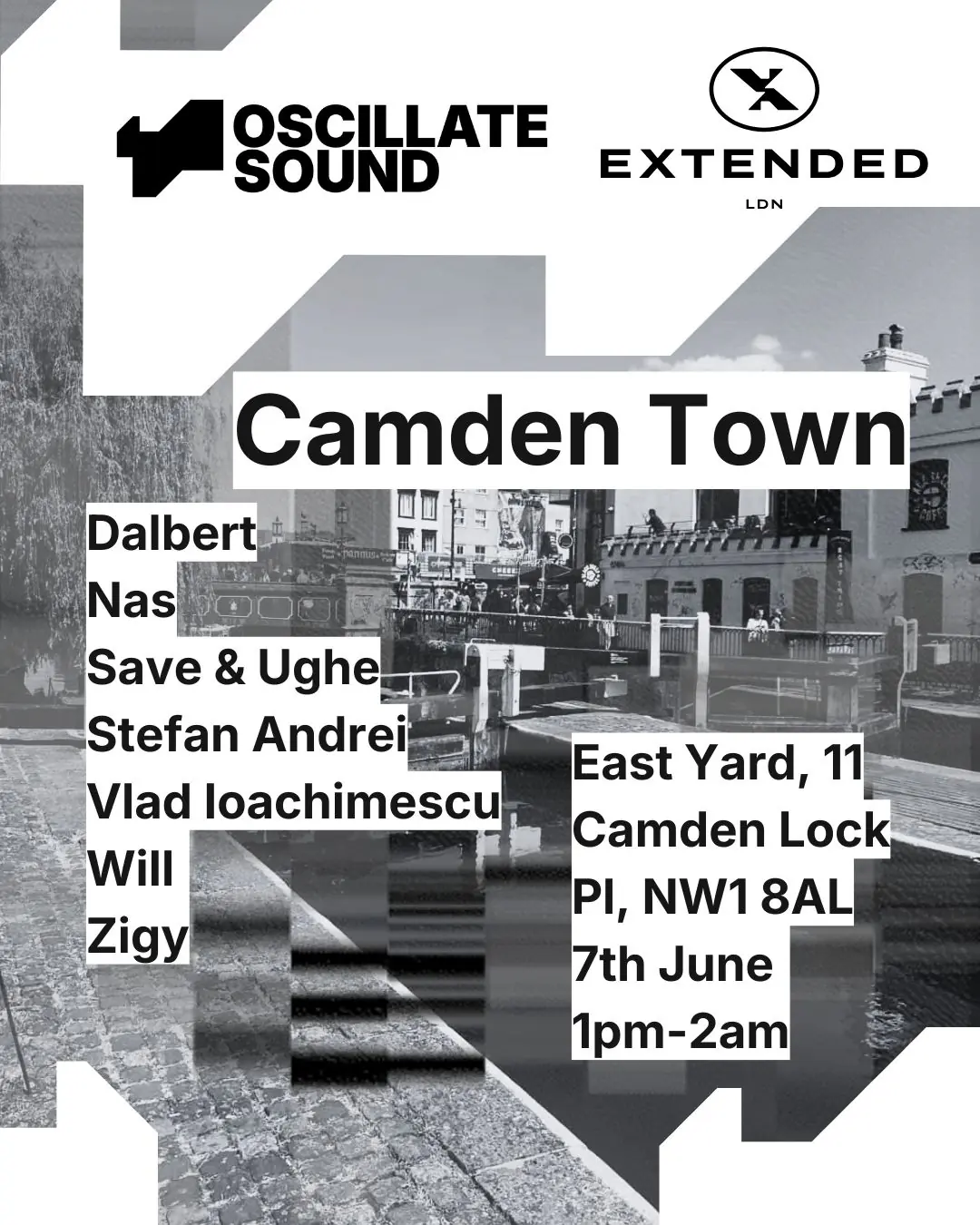 Erweitertes x Oscillate Pub Session Camden Lock