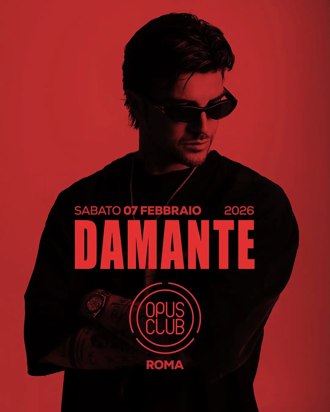 DAMANTE at Opus Club Roma