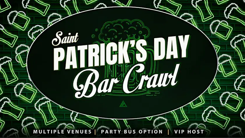 St Patrick’s Day Fremont Street Bar Crawl