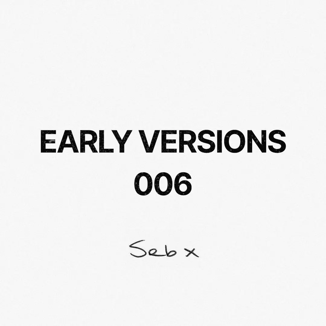 Sebastian Schub: Early Versions 005