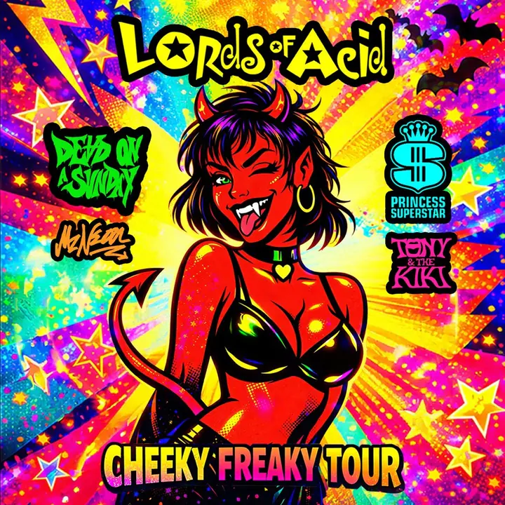 Lords Of Acid - Cheeky Freaky Tour - 2026