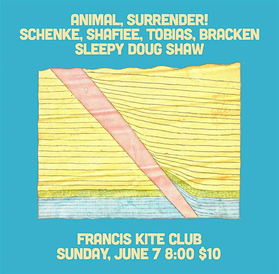Animal,Surrender! / Schenke, Shafiee, Tobias, Bracken / Sleepy Doug Shaw