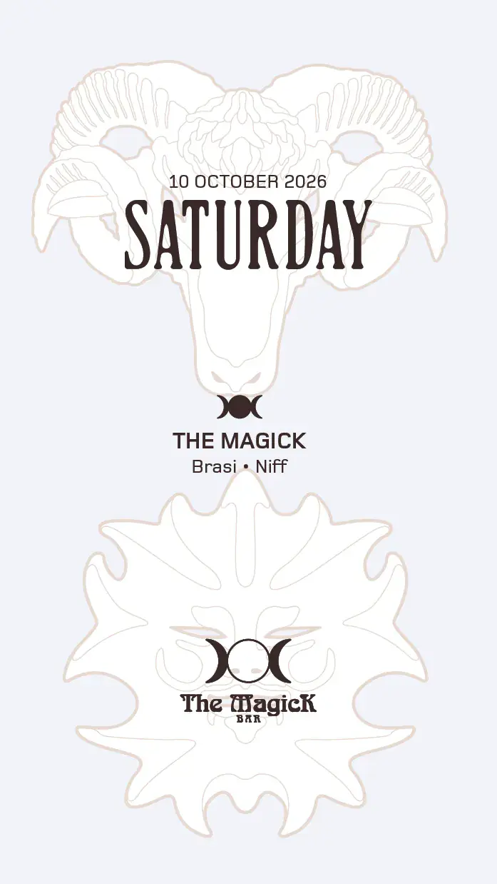 THE MAGICK BAR presenta: Brasi, Niff