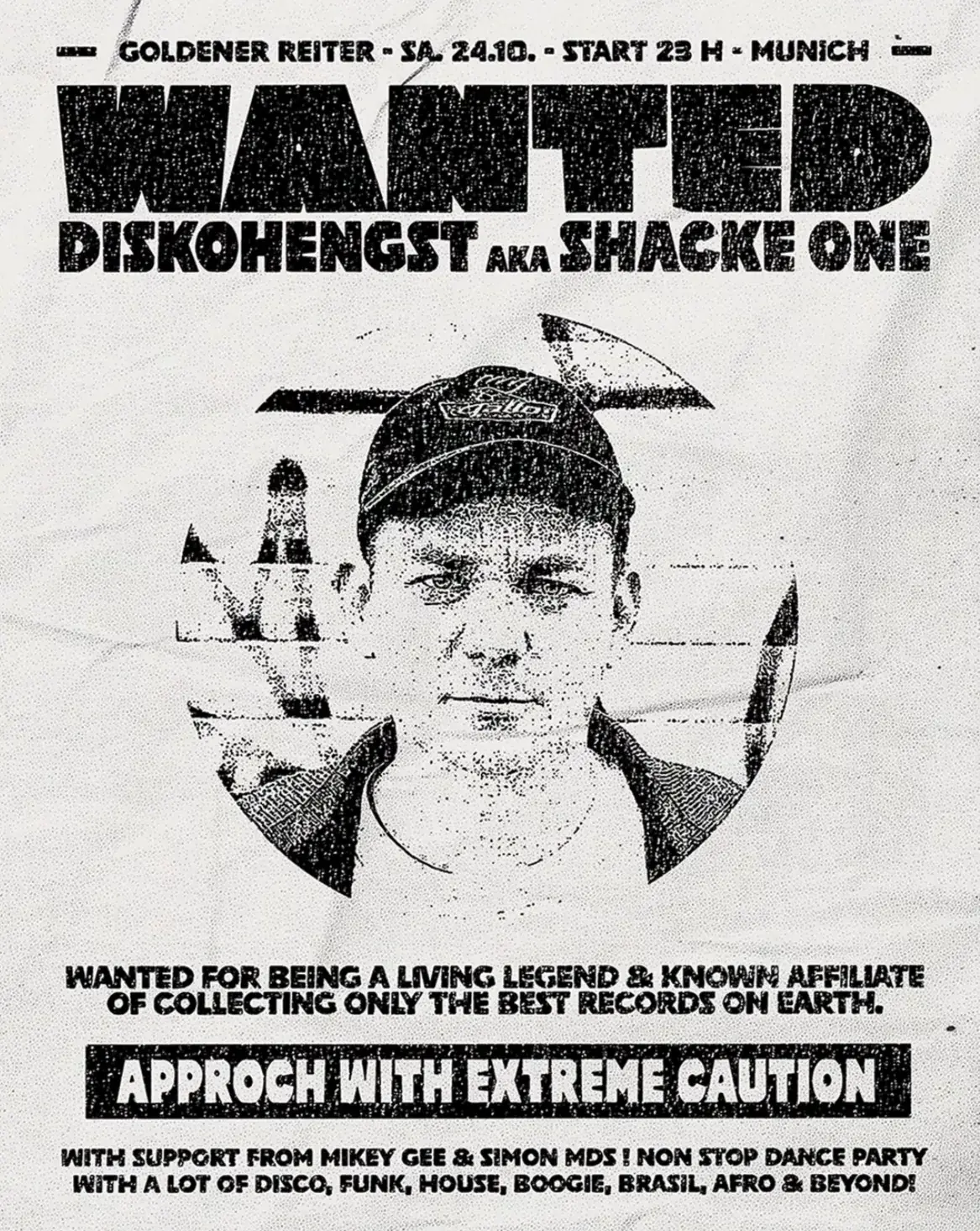 Mikey Gee invites... Diskohengst aka Shacke One, Simon MDS