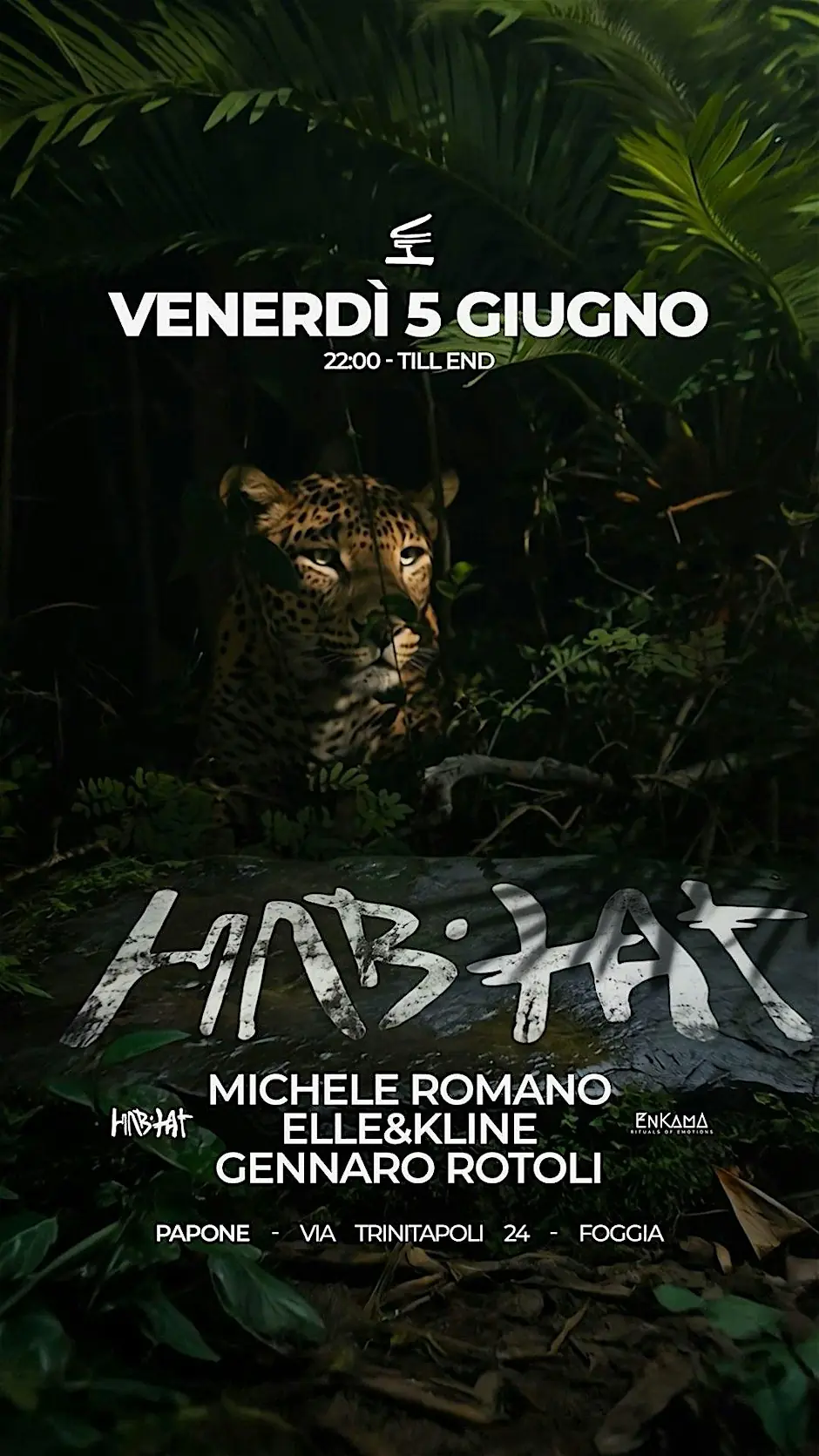 HABITAT Venerdi 5 Giugno