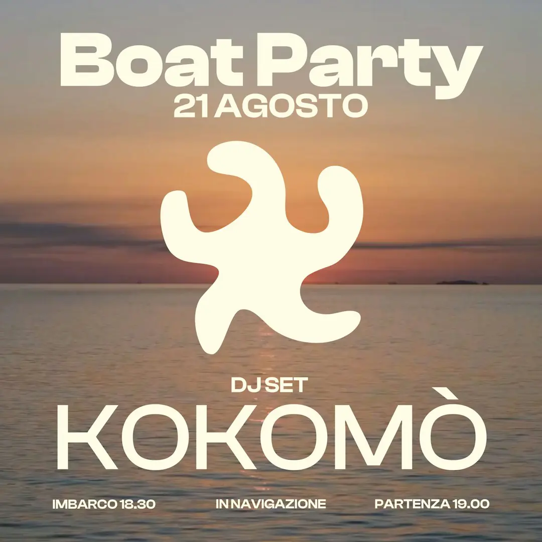 Boatparty with KOKOMÓ djset