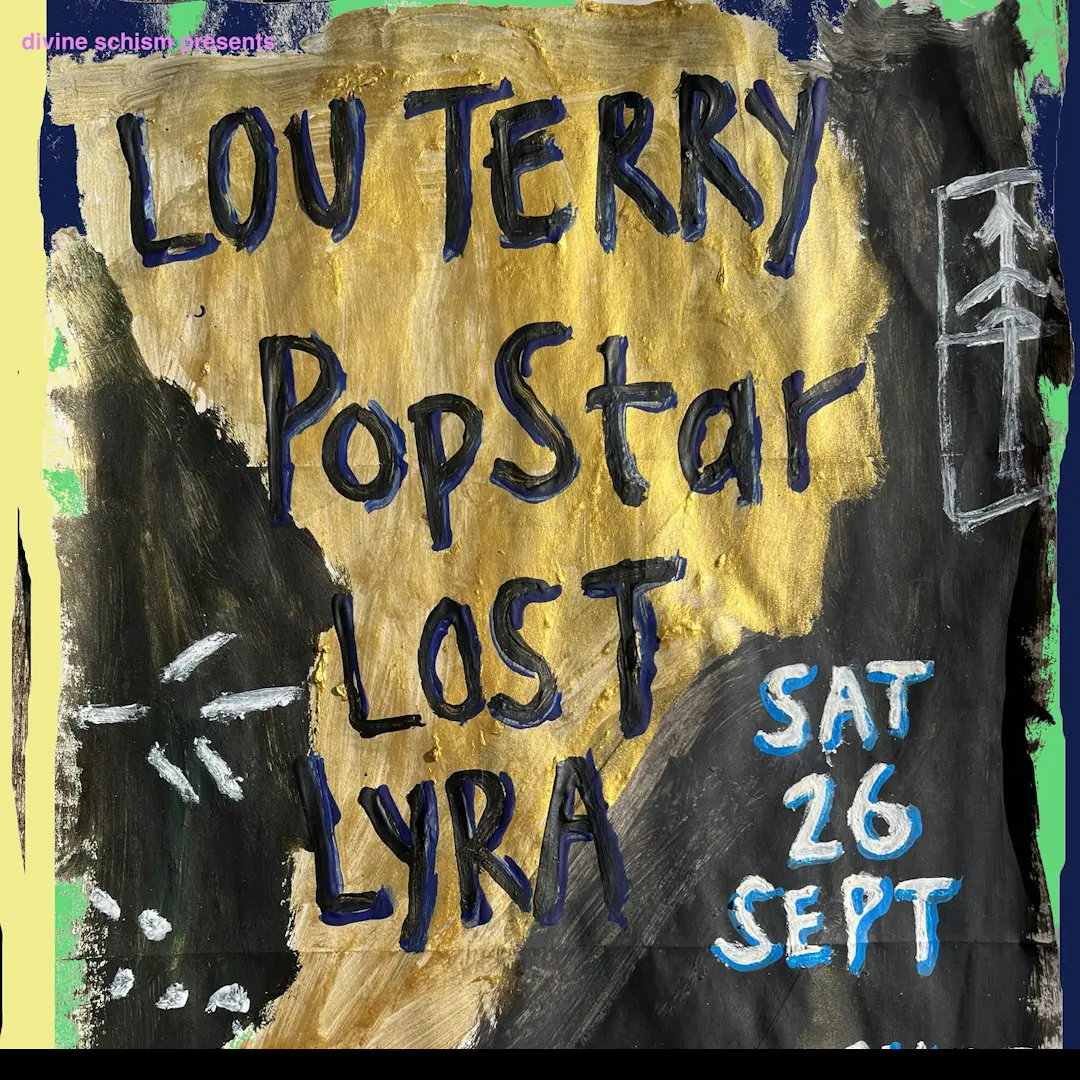 Lou Terry - album launch, w. Popstar + Lost Lyra