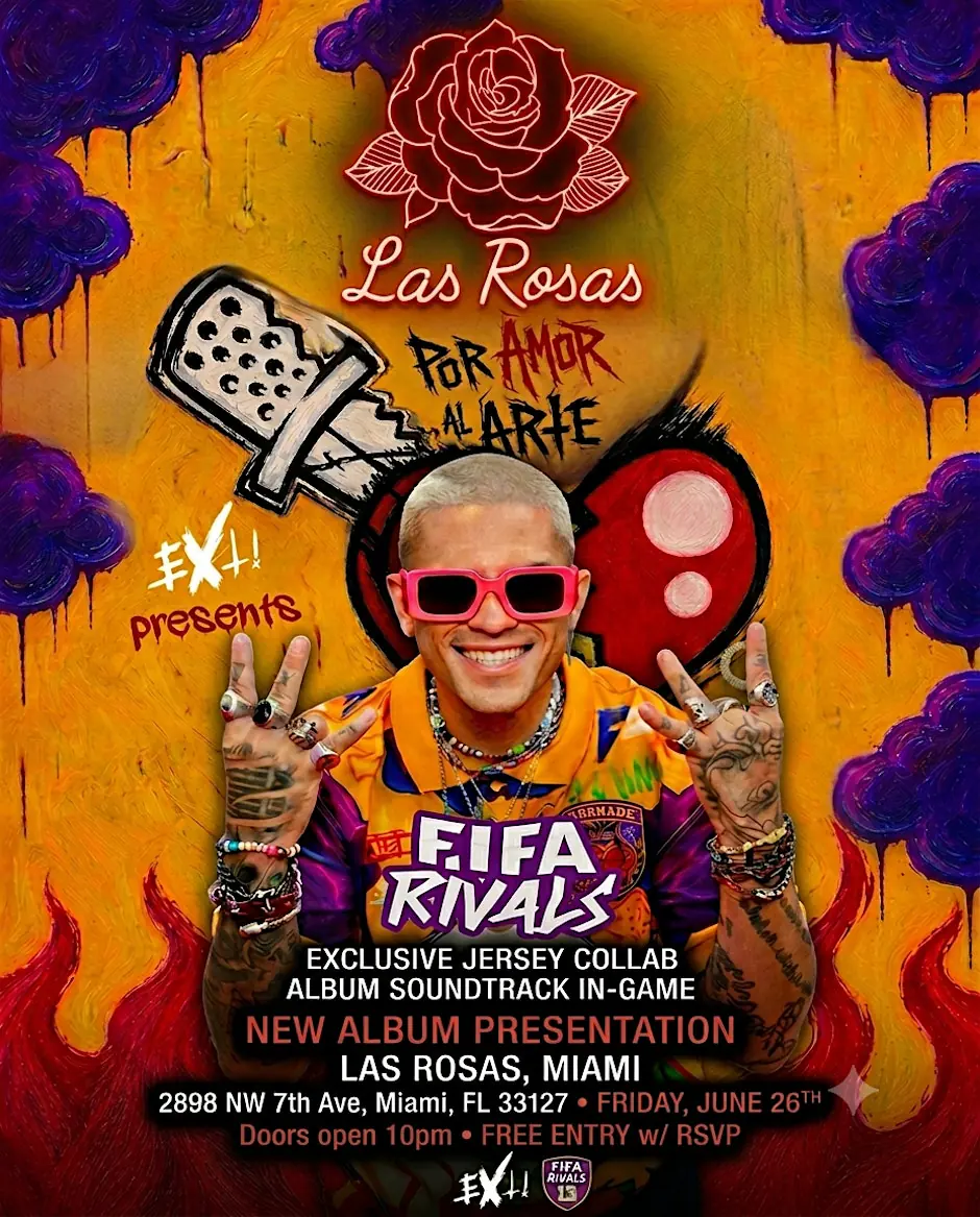 EXTi at Las Rosas by FIFA RIVALS - "Por Amor Al Arte" Album Release