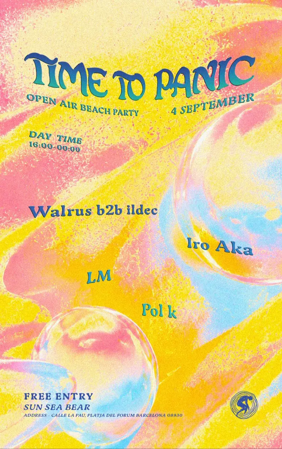 FREE OPEN AIR BEACH PARTY - CLOSING SEASON Les Enfants pres. Djebali
