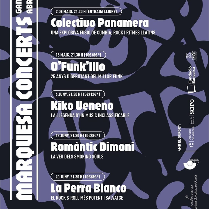 CONCIERTOS MARQUESA / Kiko Veneno en Gandía