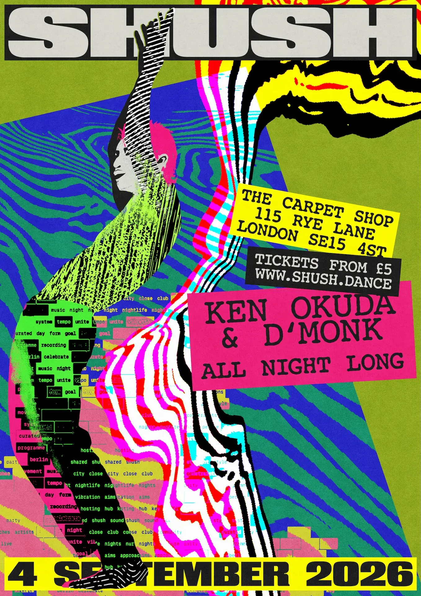 SHUSH / / Ken Okuda & D'Monk (All Night Long)