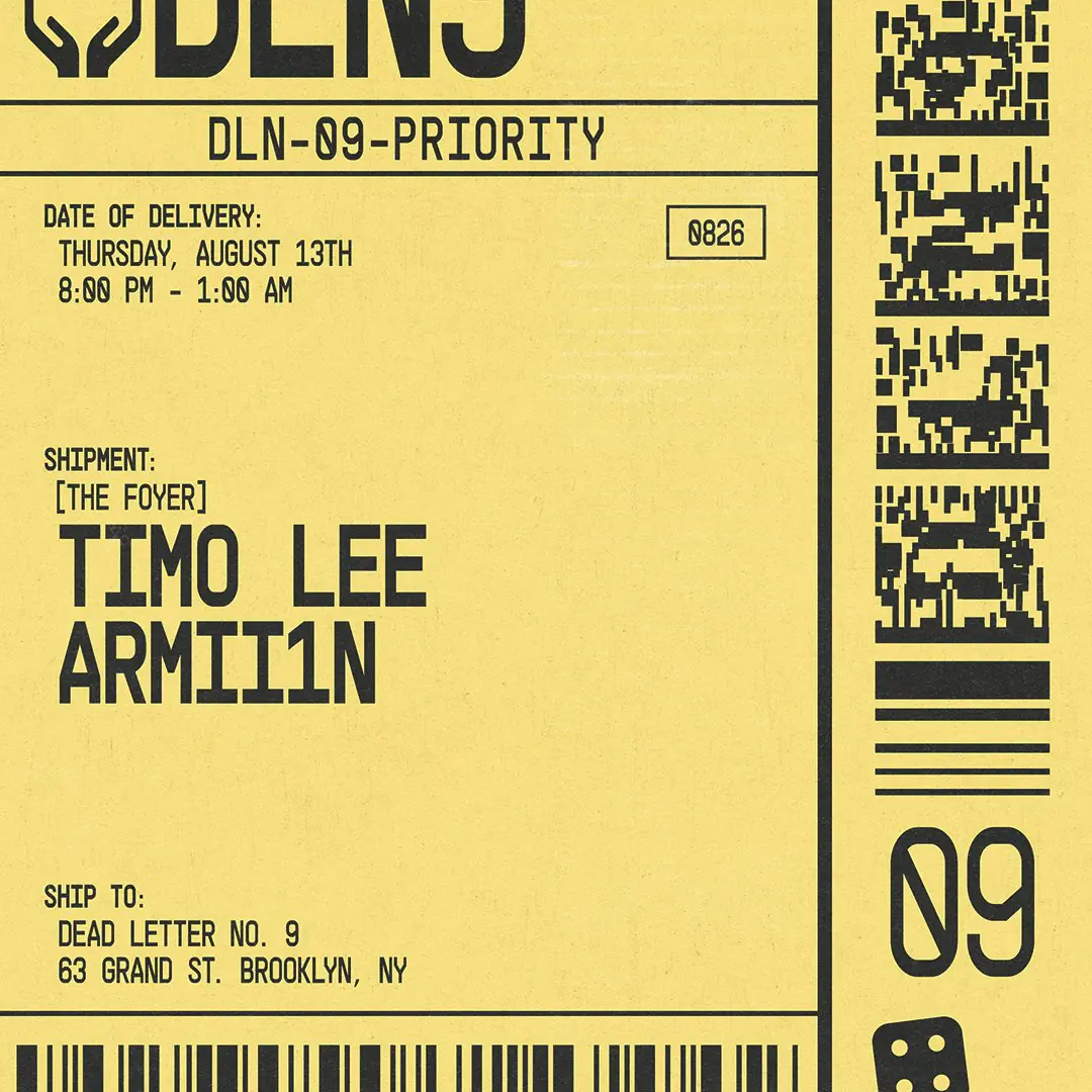 Timo Lee, Armii1n | Dead Letter No.9