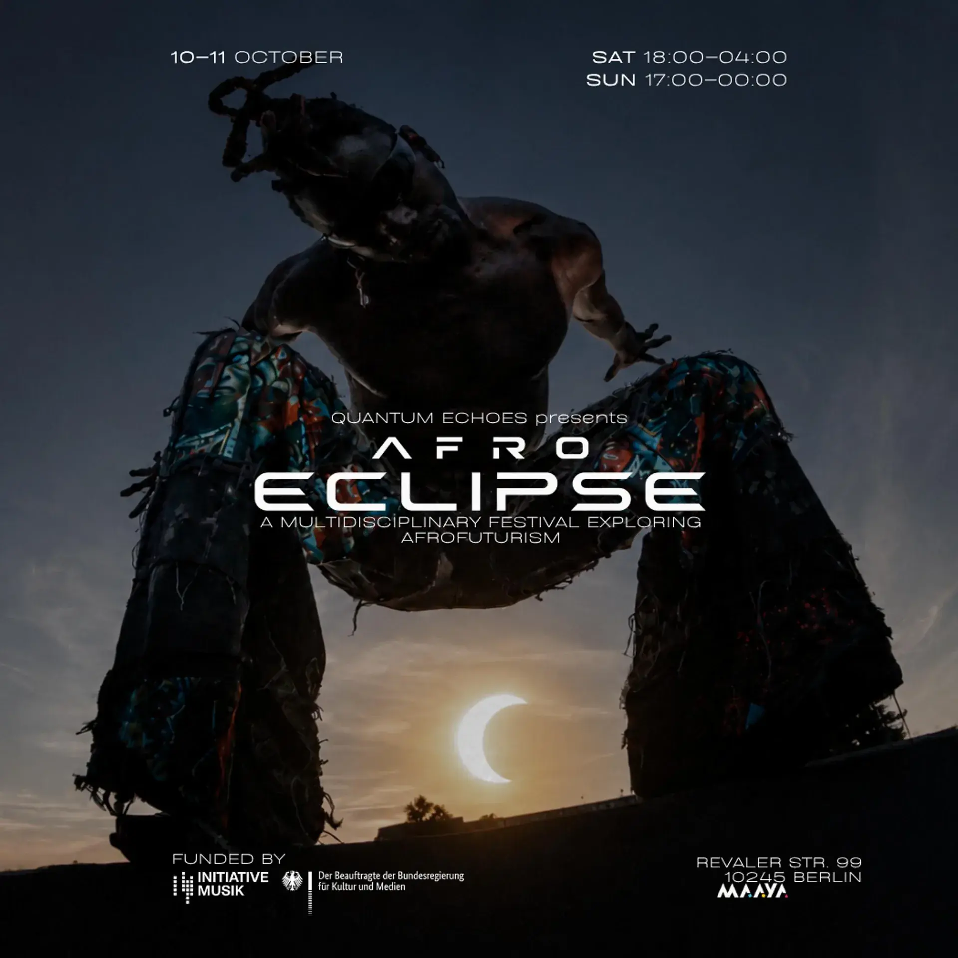 QUANTUM ECHOES present AFROECLIPSE - An Afrofuturist Journey in Two Acts