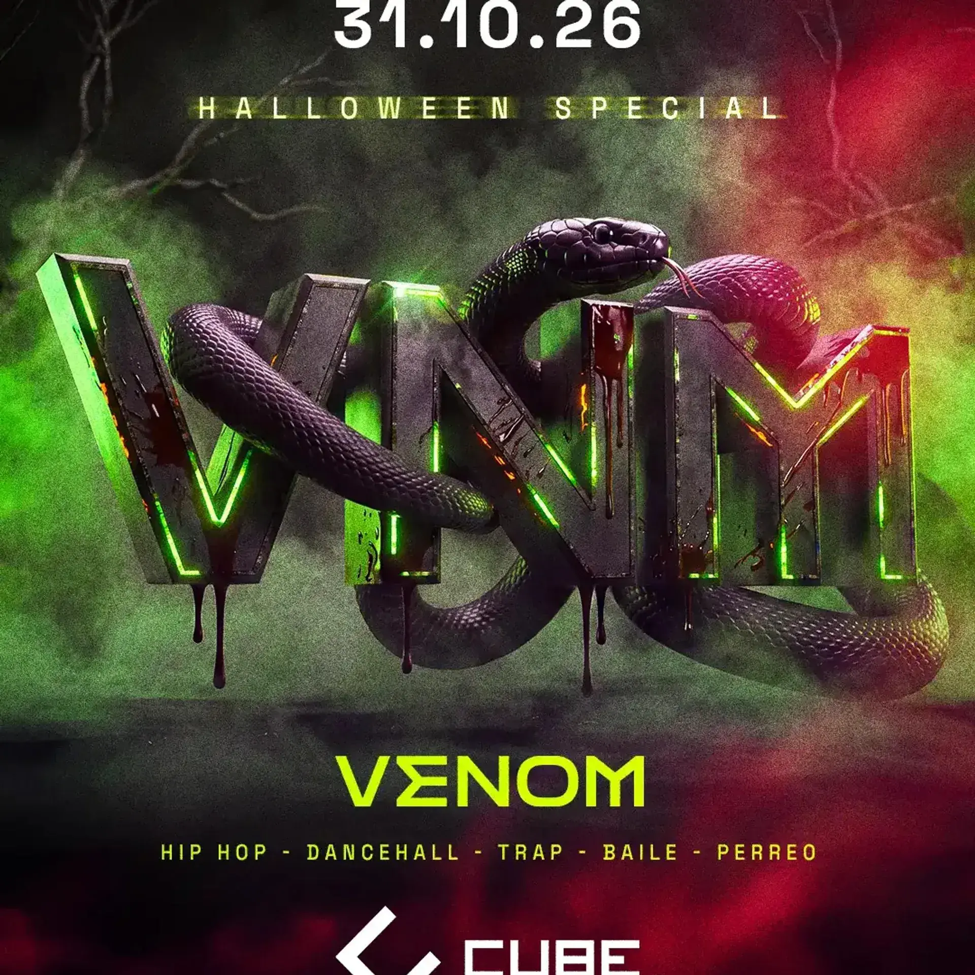 THE VENOM PROTOCOL | Halloween 31 / 10 | Cube Club