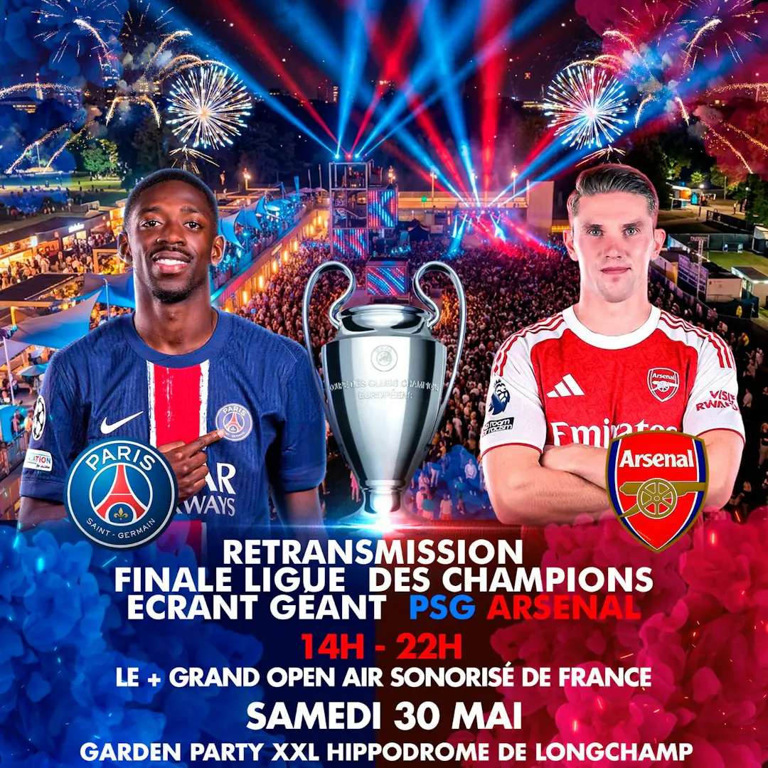 Final de la Liga de Campeones PSG x Arsenal