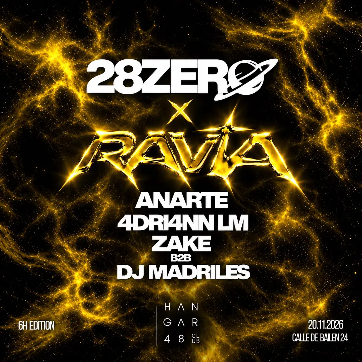 28ZERØ x RAVIA - 6a edición