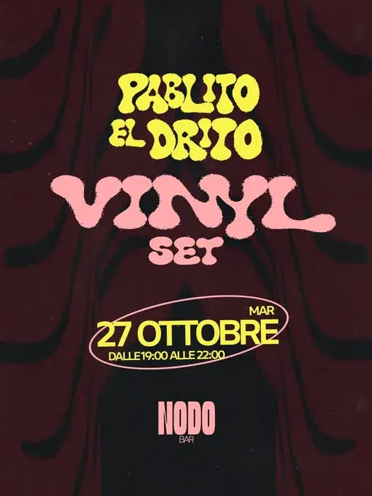 Pablito el Drito vinyl set at Nodo