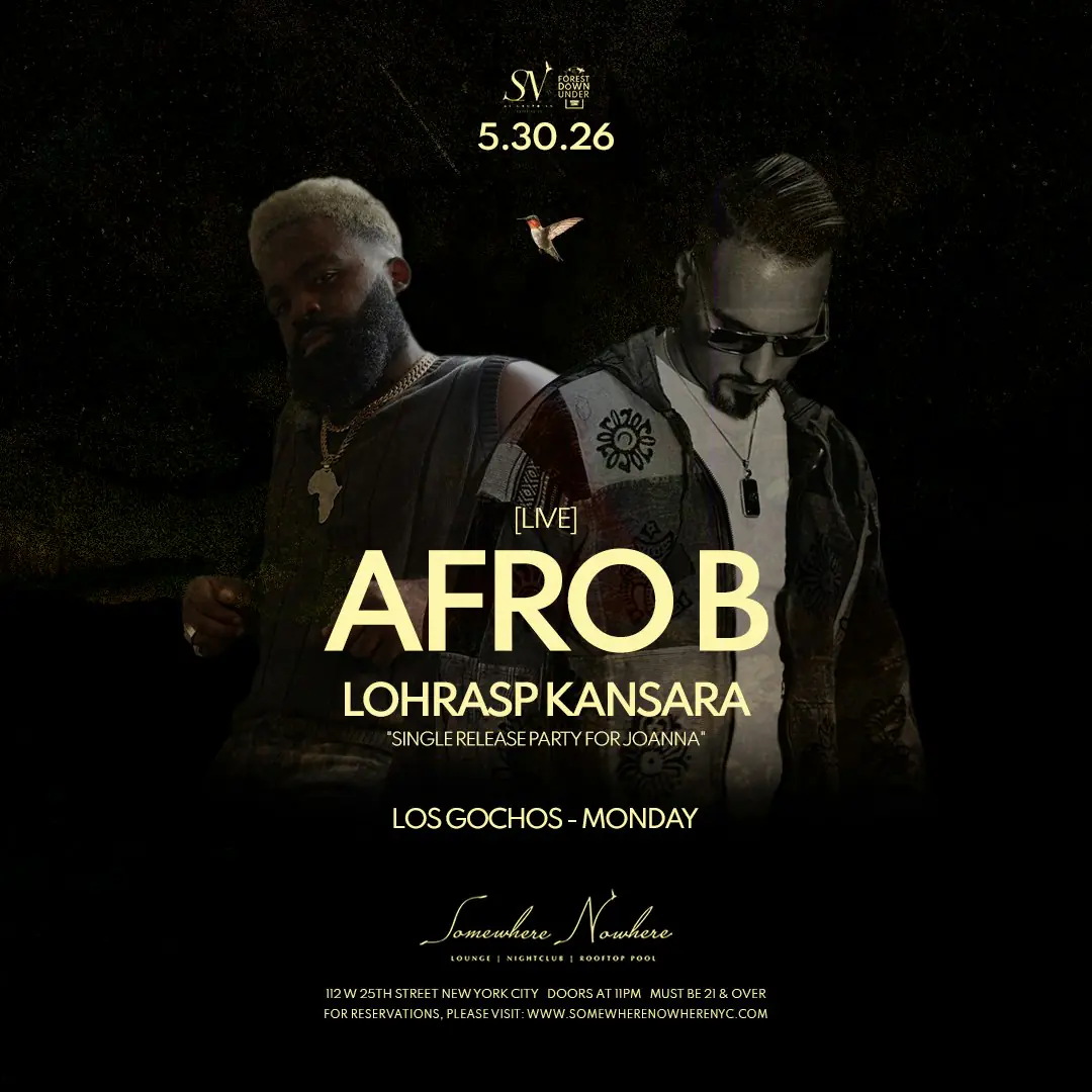 Afro B [En vivo] con Lohrasp Kansara