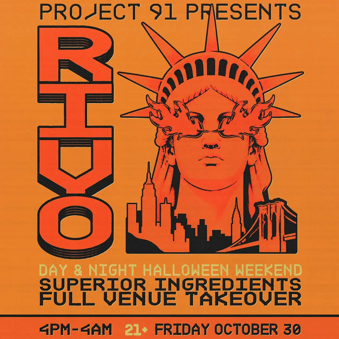 Rivo Day & Night Full Halloween Venue Takeover
