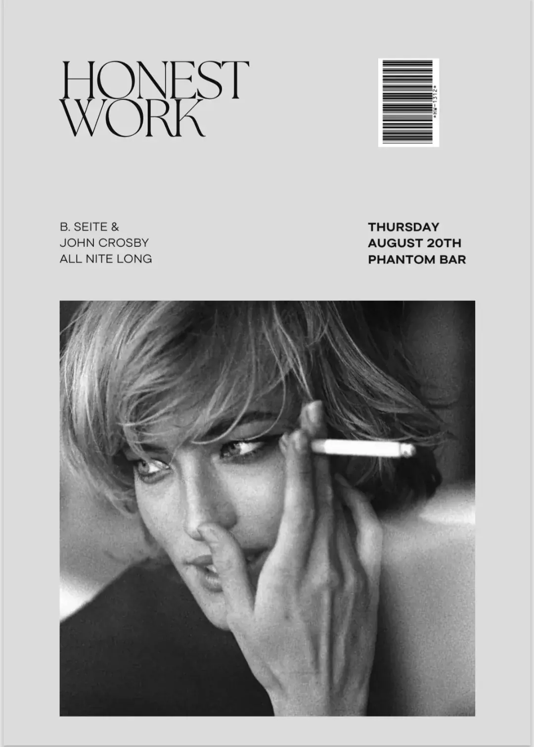 Honest Work with B.Seite + John Crosby