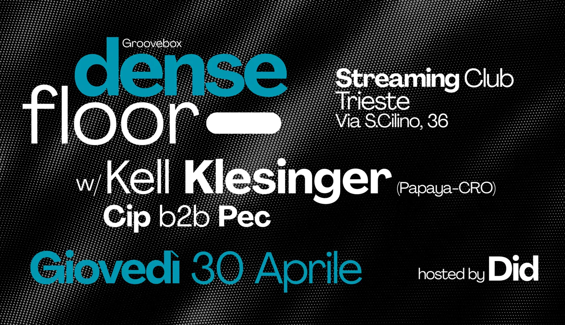 DENSE FLOOR w/ Kell Klesinger - Cip b2b Pec