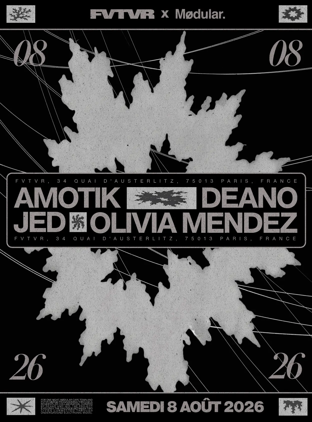 Mødular x Fvtvr: Amotik, Deano, Jed, Olivia Mendez