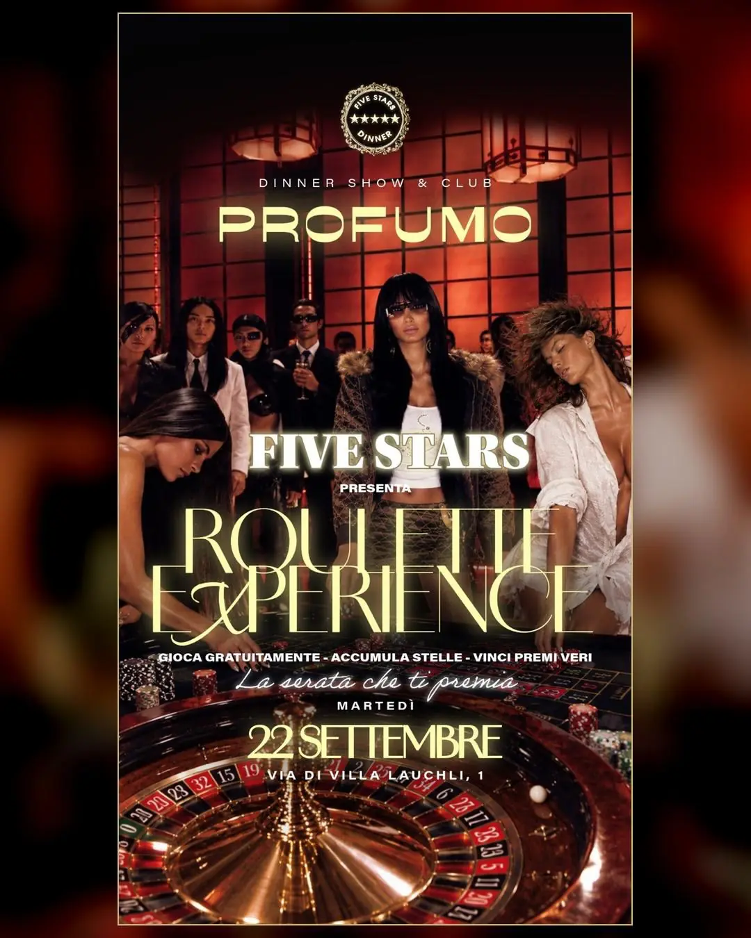DJ SET & PIANO BAR en Profumo Roma