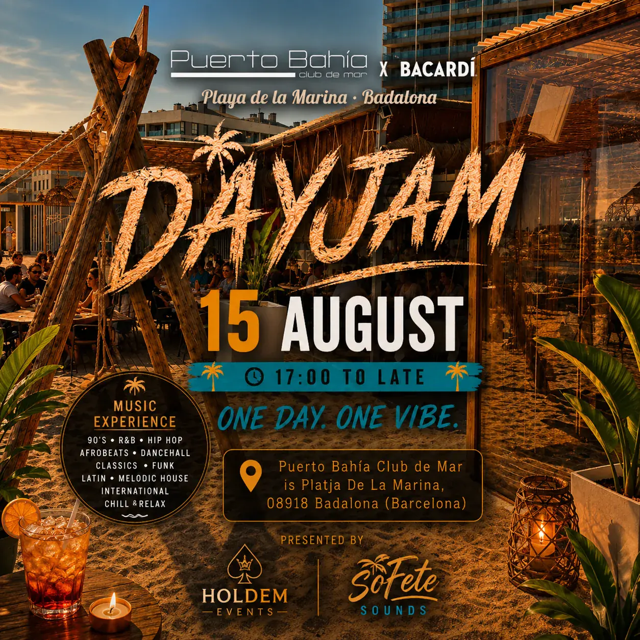 [BEACH PARTY] ¡Ey, Papi, Barcelona is Hot! - Hold'em Collective takes over Puerto Bahía