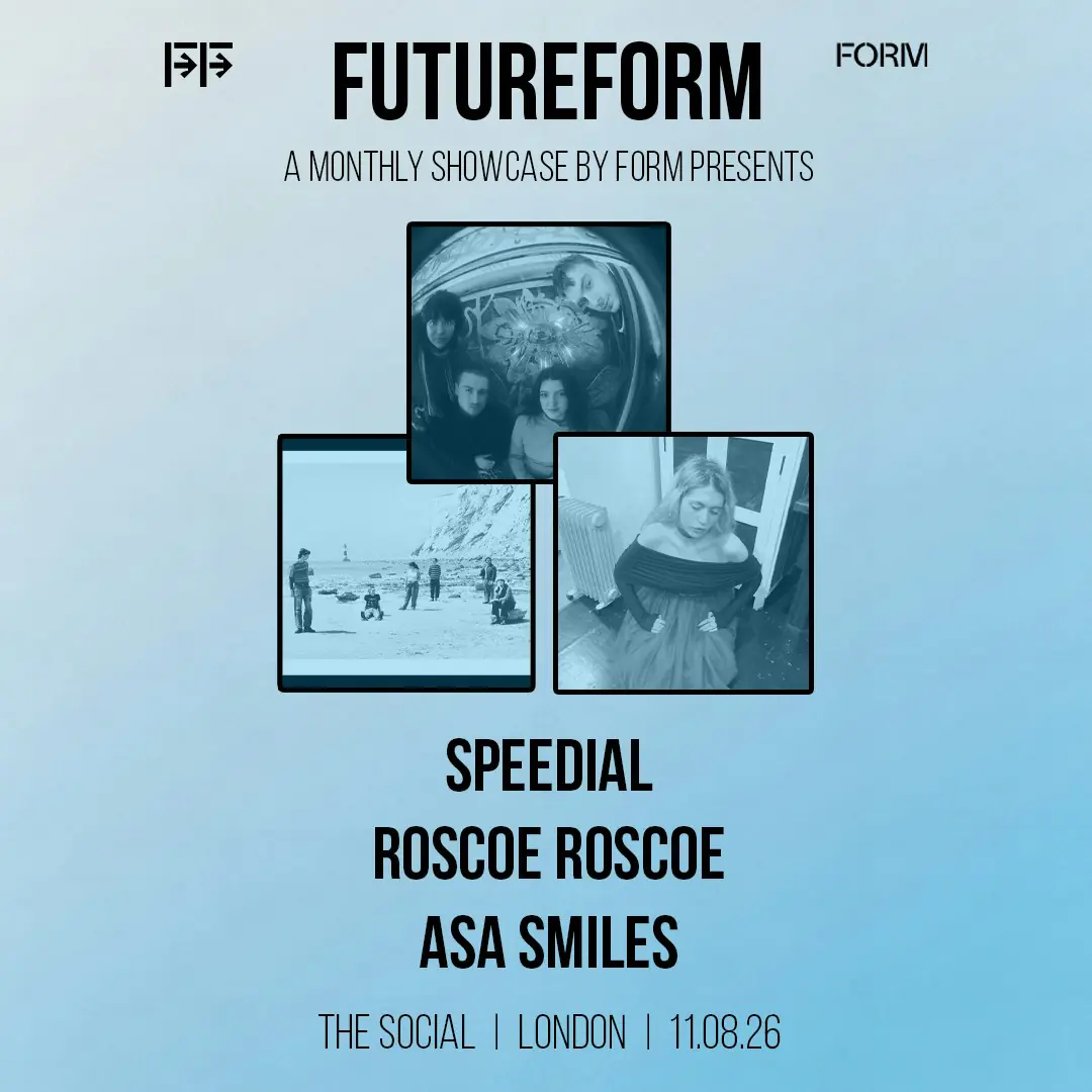 FutureFORM: Speedial + Roscoe Roscoe + Asa Smiles