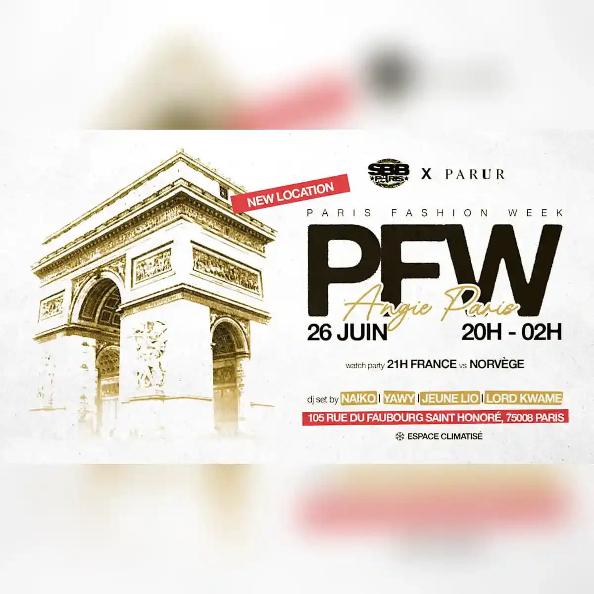 Pfw After Party Sbb X Parur